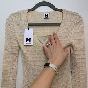 Missoni stretchy beige dress